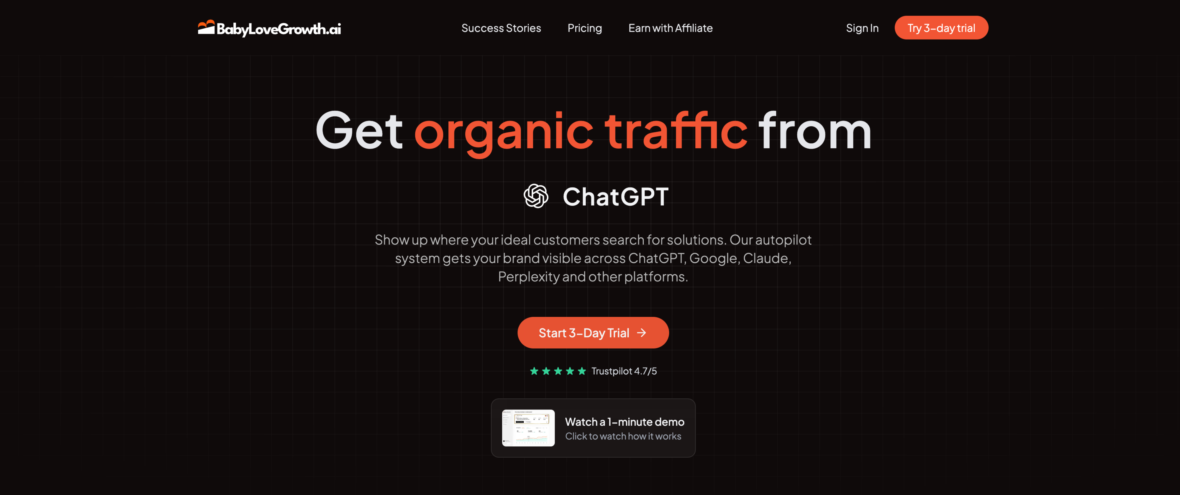 BabyLoveGrowth - AI SEO